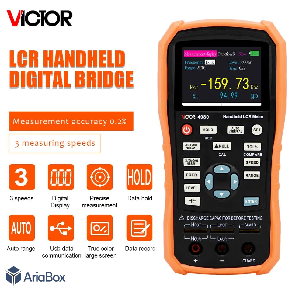 LCR متر دیجیتال ویکتور مدل Victor 4080