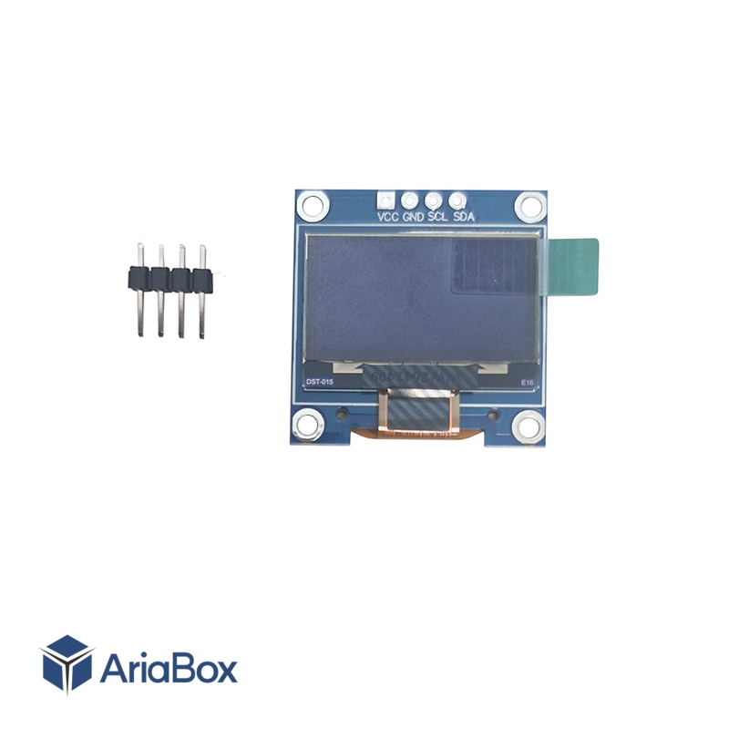 نمایشگر OLED 0.96 اینچ I2C رنگ سفید