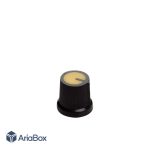 سرولوم پلاستیکی 6 میلیمتری مدل KN1003 با ابعاد 14×15 میلی متر