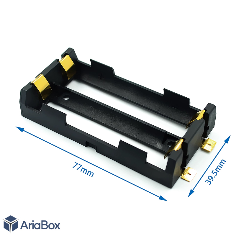 جاباتری دوتایی SMD 18650