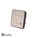 پریز وای فای 10 آمپر هوشمند S- Socket2 با ابعاد 40×90×86 میلی متر