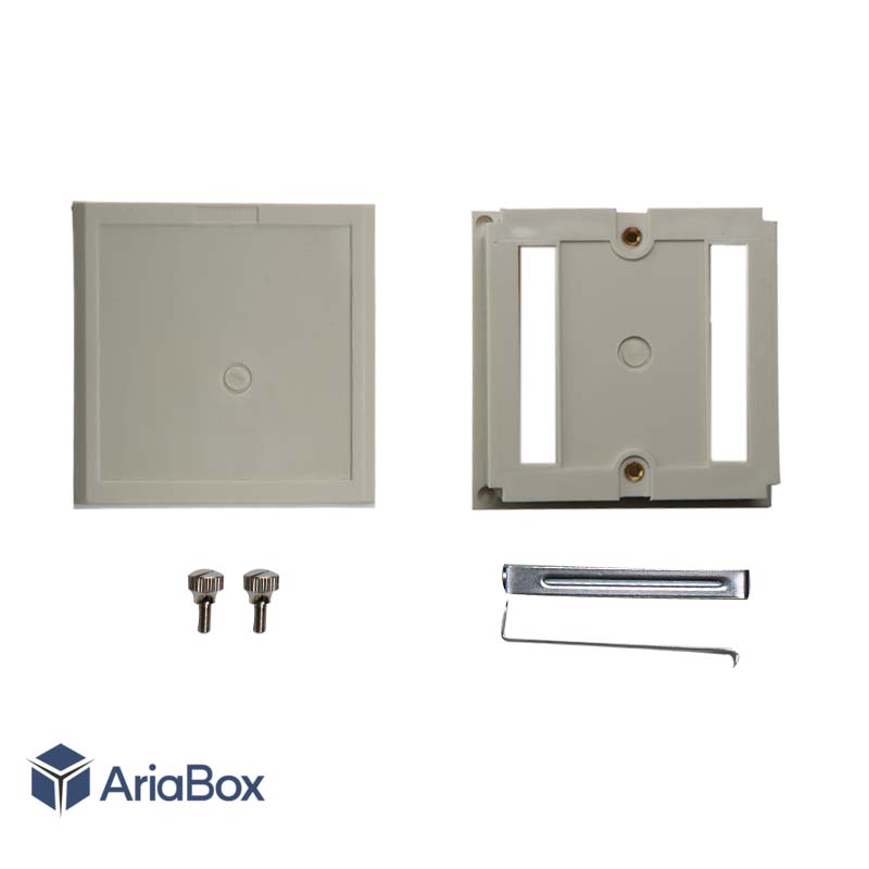 جعبه پلاستیکی الکترونیک صنعتی دیجیتال پنل مدل 9672 White با ابعاد 82×96×96 میلی متر