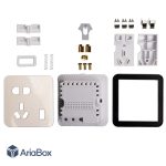 جعبه پریز وای فای 10 آمپر هوشمند S- Socket2 با ابعاد 40×90×86 میلی متر - Image 2