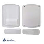 باکس رومیزی پلاستیکی الکترونیکی مدل ABD182-A با ابعاد 80×150×210 میلی متر