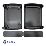 باکس رومیزی پلاستیکی الکترونیکی مدل ABD182-A با ابعاد 80×150×210 میلی متر