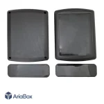 باکس رومیزی پلاستیکی الکترونیکی مدل ABD182-A با ابعاد 80×150×210 میلی متر
