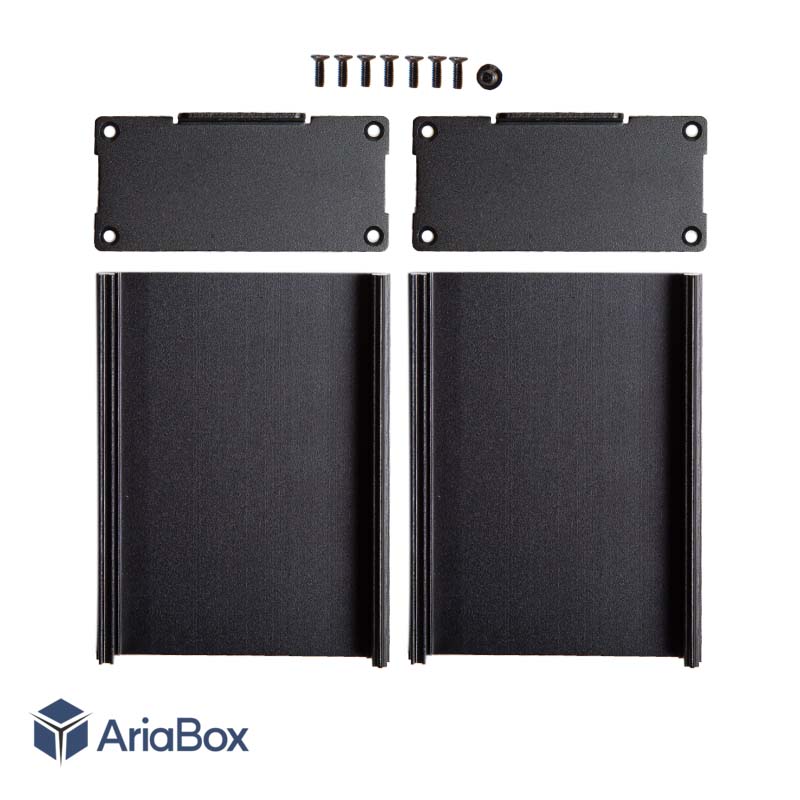 جعبه آلومینیومی دیواری تقویت کننده ABL410-A2M با ابعاد 35×76×100 میلی متر