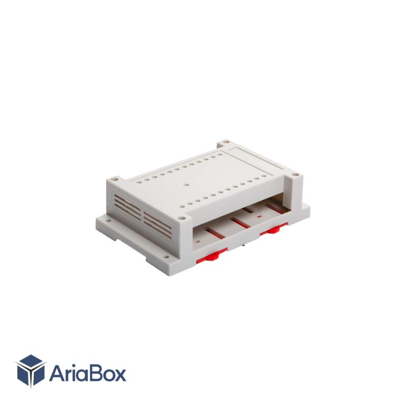 ABR100-A1 باکس الکترونیکی پلاستیکی PLC ریلی ABR100-A1 با ابعاد 40×90×145 میلی متر