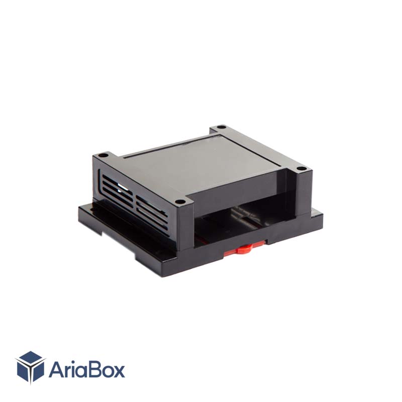 باکس الکترونیکی توزیع ریلی ماژولار ABR119-A2 با ابعاد 40×90×115 میلی متر