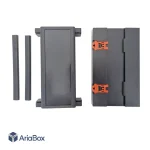 باکس پلاستیکی ریلی استاندارد ABR135-A با ابعاد 56×95×160 میلی متر