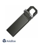 باکس فلزی فلش مموری USB مدل ABU806 با ابعاد 5×13×48 میلی متر