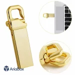 باکس فلزی فلش مموری USB مدل ABU806 با ابعاد 5×13×48 میلی متر