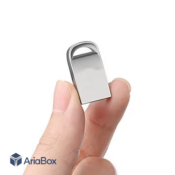 جعبه فلش مموری usb مدل ABU808-A1 با ابعاد 5×12×23 میلی متر