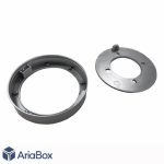 باکس کارت خوان کنترل تردد با پنل شیشه ABC923-AR با ابعاد 21×100×100 میلی متر