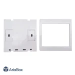 فریم پلاستیکی روکار کلید هوشمند مدل Frame S907-A با ابعاد 11.5×86×86 میلی متر