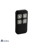 باکس ریموت کنترل 4 کاناله ABH124 با ابعاد 11×34.3×67.5 میلی متر - Image 2