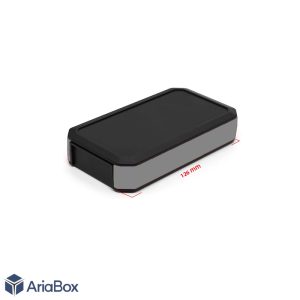 جعبه الکترونیکی رومیزی ضدآبABH128 با ابعاد 20×80×126 میلی متر