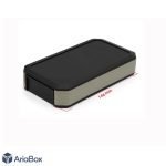 جعبه الکترونیکی دستی پرتابل ضدآب ABH129 با ابعاد 25×90×146 میلی متر