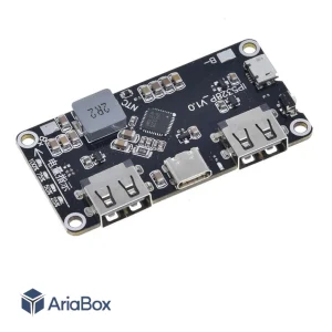 ماژول فست شارژ پاور بانک مدل IP5328P ظرفیت ۱۸ وات دو خروجی