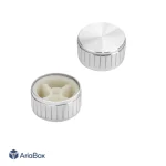 سرولوم آلومینیومی 30 میلی متری مدل KN1005 با ابعاد 17×30 میلی متر
