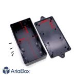 جعبه دیواری منبع تغذیه الکترونیکی ABM109-A با ابعاد 45×80×155 میلی متر