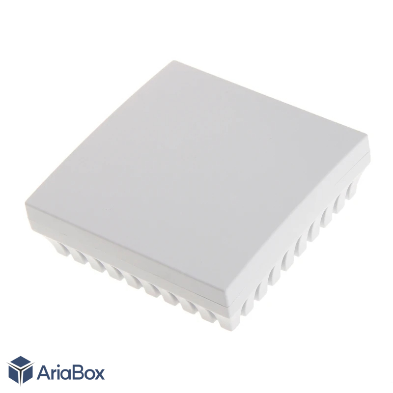 جعبه دیواری سنسور دما و رطوبت ABM126-A1 با ابعاد 25×86×86 میلی متر