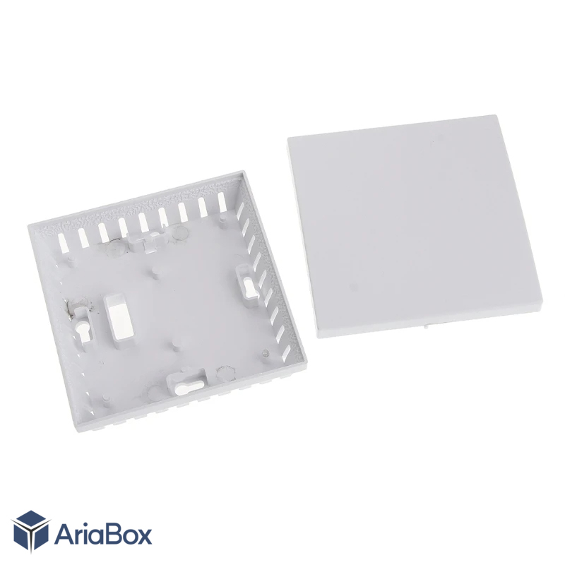 جعبه دیواری سنسور دما و رطوبت ABM126-A1 با ابعاد 25×86×86 میلی متر