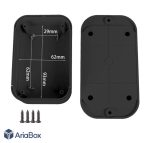 جعبه الکترونیکی دیواری ABM144 با ابعاد 34×67×100 میلی متر