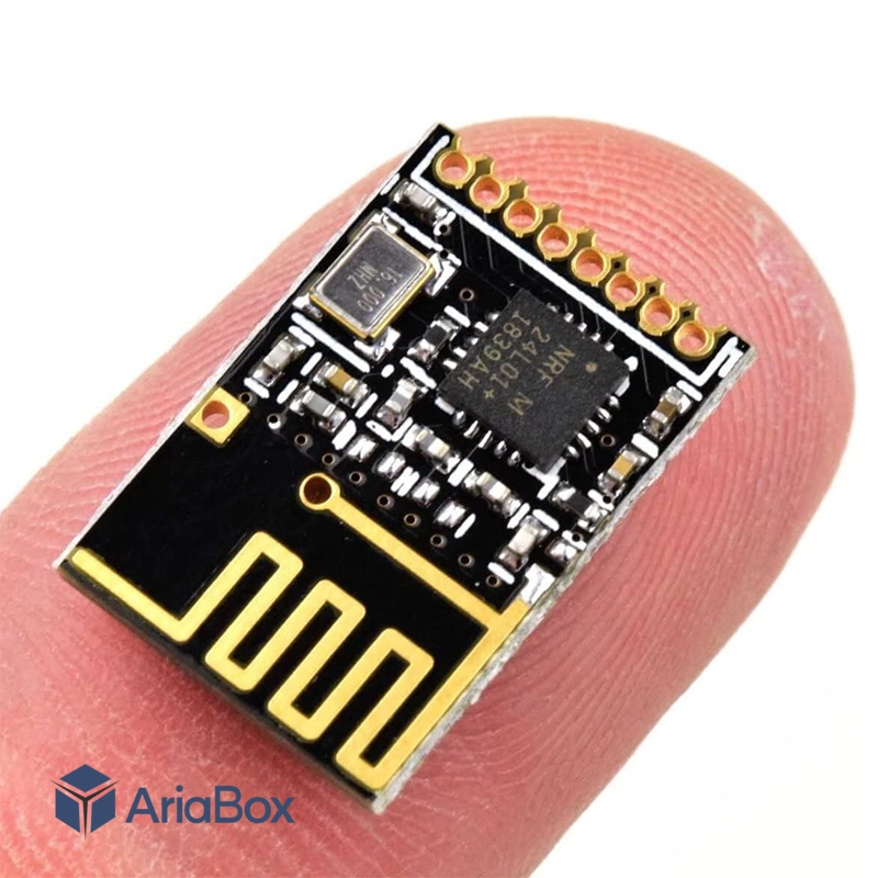 ماژول فرستنده گیرنده بی‌سیم Mini nRF24L01+ 2.4GHz