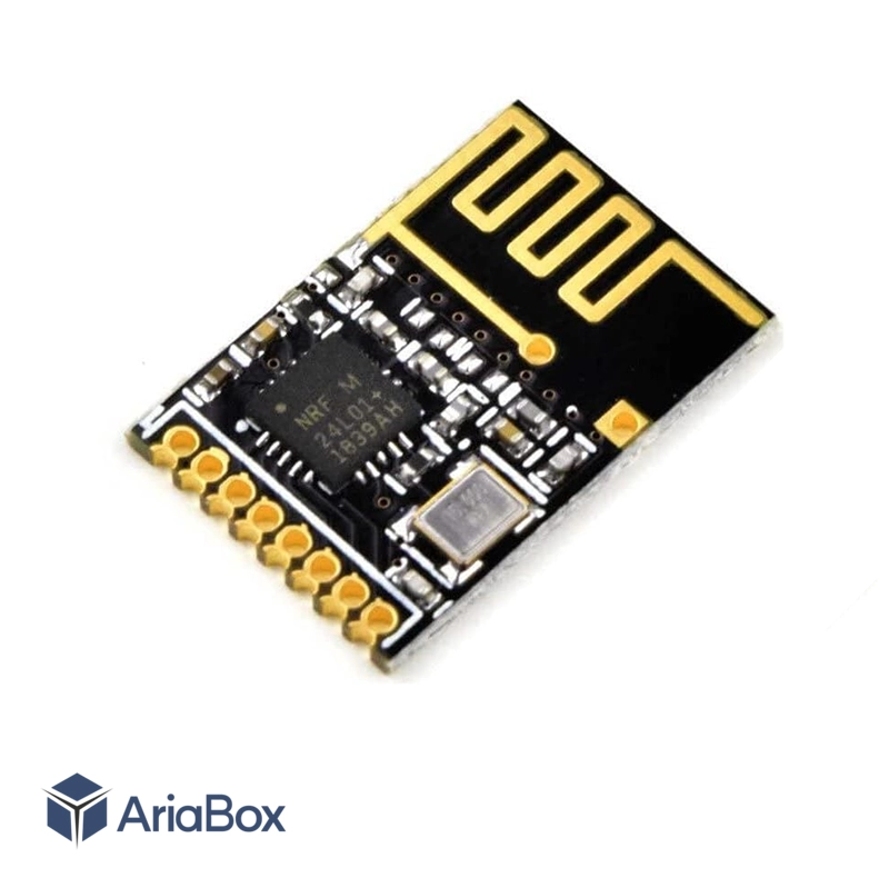 NRF24L01 smd-4 ماژول فرستنده گیرنده بیسیم Mini nRF24L01+ 2.4GHz
