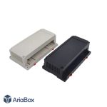 باکس ریلی ماژولار تجهیزات الکترونیکی ABR102 با ابعاد 65×110×200 میلی متر