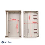 باکس پلاستیکی ریلی استاندارد ABR135-A با ابعاد 56×95×160 میلی متر