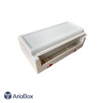 باکس پلاستیکی ریلی استاندارد ABR135-A با ابعاد 56×95×160 میلی متر