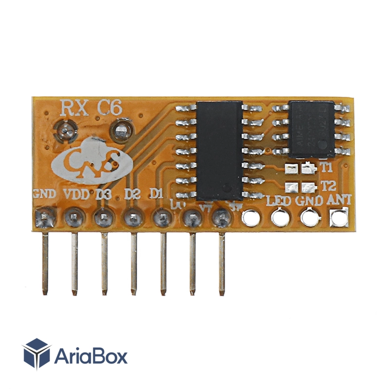 ماژول گیرنده وایرلس RXC6 فرکانس 433MHz