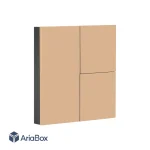 باکس کلید هوشمند مکانیکی سه پل مدل S914-GP3 با ابعاد 40×86×86 میلی متر