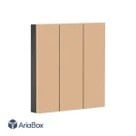 باکس کلید هوشمند مکانیکی سه پل مدل S914-GP3 با ابعاد 40×86×86 میلی متر