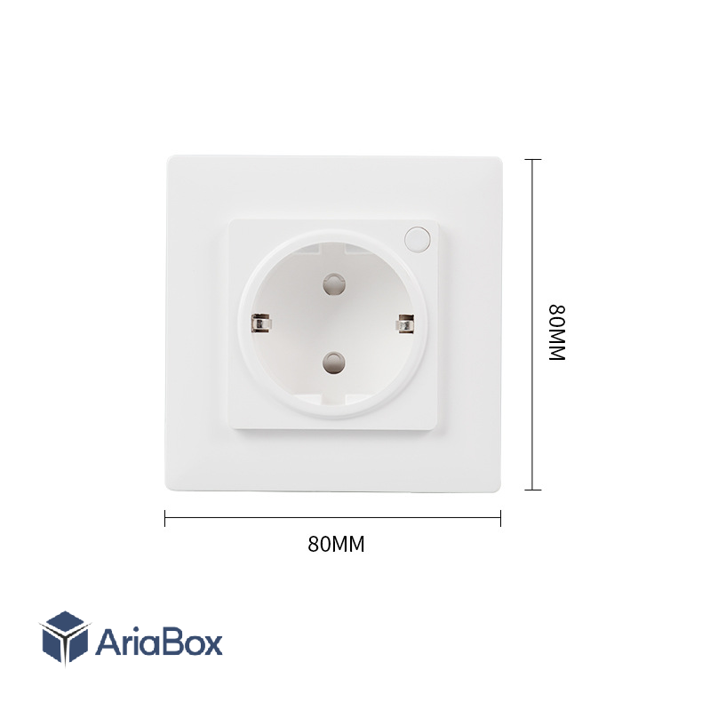 جعبه سوکت هوشمند استاندارد اروپا مدل Socket6-A1 با ابعاد 50×80×80 میلی متر